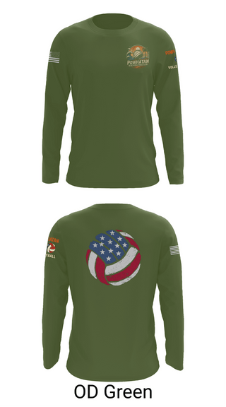 Long Sleeve Performance Shirt, VB, Women's Volleyball, Teamtime, Team time, sublimation, custom sports apparel, team uniforms, spirit wear, spiritwear, sports uniforms, custom shirts, team store, custom team store, fundraiser sports, apparel fundraiser