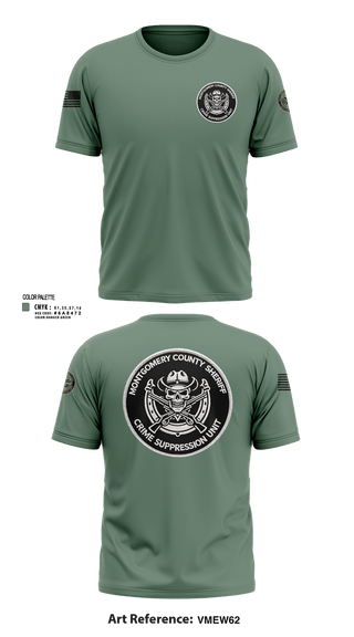 Short Sleeve Performance Shirt, Montgomery county sheriff’s office, Police, Teamtime, Team time, sublimation, custom sports apparel, team uniforms, spirit wear, spiritwear, sports uniforms, custom shirts, team store, custom team store, fundraiser sports, apparel fundraiser
