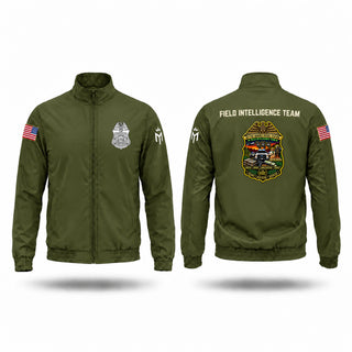 Windbreaker, Field intelligence team, Police, Teamtime, Team time, sublimation, custom sports apparel, team uniforms, spirit wear, spiritwear, sports uniforms, custom shirts, team store, custom team store, fundraiser sports, apparel fundraiser