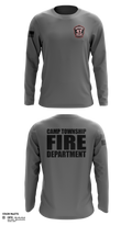 Camp Township Fire Department Long Sleeve Performance Shirt - 101