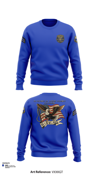 Crew Neck Sweatshirt, Philadelphia Police, , Teamtime, Team time, sublimation, custom sports apparel, team uniforms, spirit wear, spiritwear, sports uniforms, custom shirts, team store, custom team store, fundraiser sports, apparel fundraiser