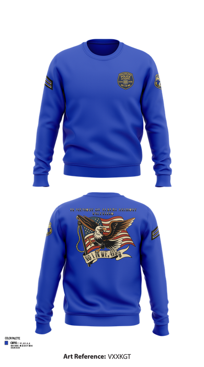 Philadelphia Police 64135919 Crew Neck Sweatshirt - 103
