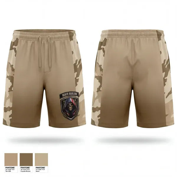 Athletic Shorts With Pockets, Death DealersDeath Dealers Airsoft, Spirit Store, Teamtime, Team time, sublimation, custom sports apparel, team uniforms, spirit wear, spiritwear, sports uniforms, custom shirts, team store, custom team store, fundraiser sports, apparel fundraiser