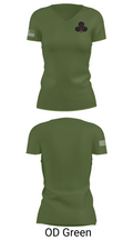 Red currahee 4374170 Women's Short Sleeve V-neck Shirt - 48