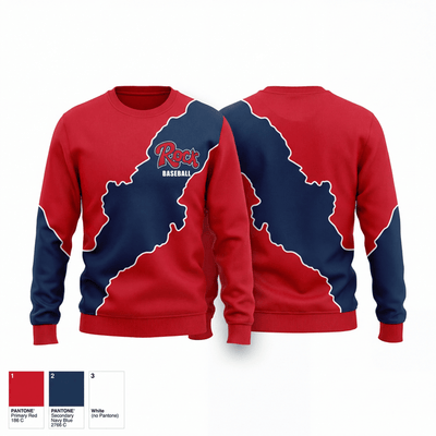 Rockcastle County High School Baseball 2673383 Crew Neck Sweatshirt - 2