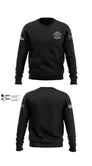 Crew Neck Sweatshirt, TCAE, GSB, 10TH SFG(A), Army, Teamtime, Team time, sublimation, custom sports apparel, team uniforms, spirit wear, spiritwear, sports uniforms, custom shirts, team store, custom team store, fundraiser sports, apparel fundraiser