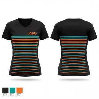 Womens Short Sleeve Vneck Shirt, Jololo, Women's Basketball, Teamtime, Team time, sublimation, custom sports apparel, team uniforms, spirit wear, spiritwear, sports uniforms, custom shirts, team store, custom team store, fundraiser sports, apparel fundraiser