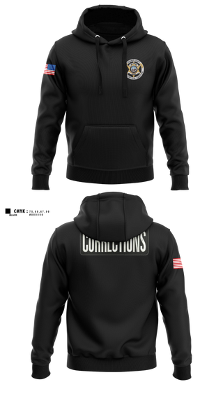 Hoodie, Greenup county detention center, Police, Teamtime, Team time, sublimation, custom sports apparel, team uniforms, spirit wear, spiritwear, sports uniforms, custom shirts, team store, custom team store, fundraiser sports, apparel fundraiser