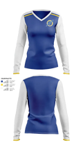Streetsboro High School Softball 59578950 Women's Long Sleeve V-neck Shirt - 21