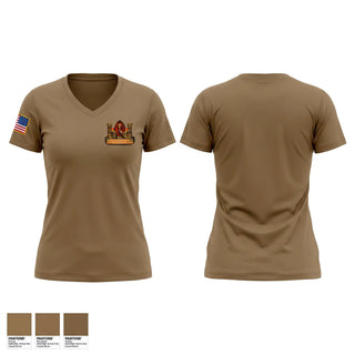 Womens Short Sleeve Vneck Shirt, Second CEB, Marines, Teamtime, Team time, sublimation, custom sports apparel, team uniforms, spirit wear, spiritwear, sports uniforms, custom shirts, team store, custom team store, fundraiser sports, apparel fundraiser