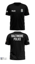 Baltimore Police Department 87844161 Old School Cotton Feel Shirt - 105