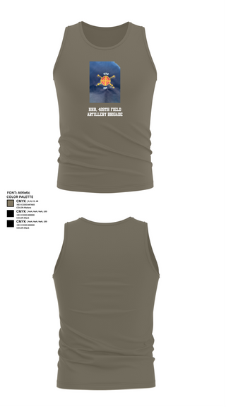 Tank Top, HHB, 428th Field Artillery Brigade, , Teamtime, Team time, sublimation, custom sports apparel, team uniforms, spirit wear, spiritwear, sports uniforms, custom shirts, team store, custom team store, fundraiser sports, apparel fundraiser