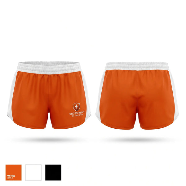 Womens Shorts, Crosspoint Church, , Teamtime, Team time, sublimation, custom sports apparel, team uniforms, spirit wear, spiritwear, sports uniforms, custom shirts, team store, custom team store, fundraiser sports, apparel fundraiser