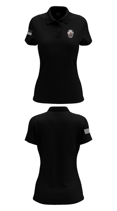 Superior Police Department 92849766 Women's Short Sleeve Performance Polo  - 33