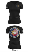 Erie County Sheriff's Office PBA 40882074 Women's Short Sleeve V-neck Shirt - 24