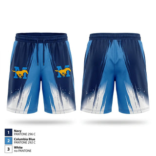 Athletic Shorts With Pockets, Mustangs, Wrestling, Teamtime, Team time, sublimation, custom sports apparel, team uniforms, spirit wear, spiritwear, sports uniforms, custom shirts, team store, custom team store, fundraiser sports, apparel fundraiser
