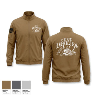 Windbreaker, 1st Lurkers, Army, Teamtime, Team time, sublimation, custom sports apparel, team uniforms, spirit wear, spiritwear, sports uniforms, custom shirts, team store, custom team store, fundraiser sports, apparel fundraiser