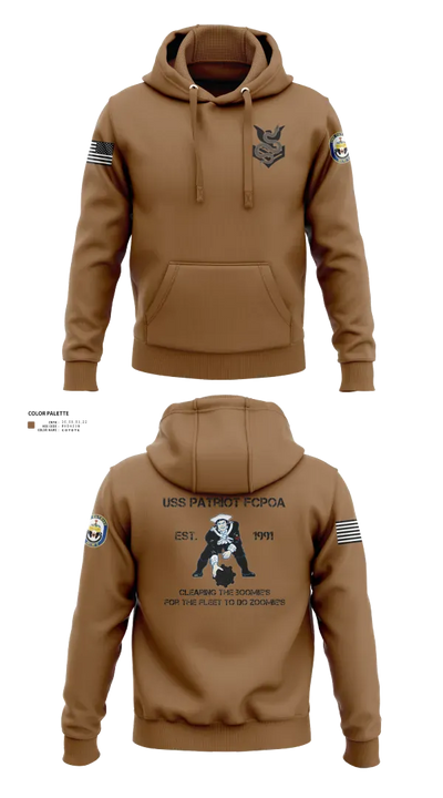 Uss patriot Hoodie - 21