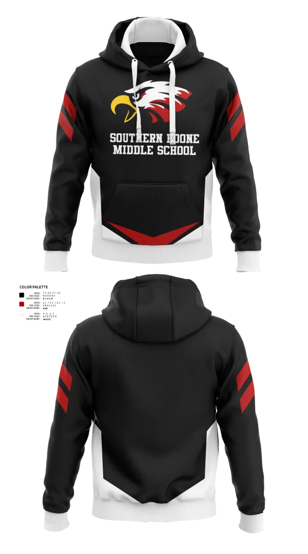 Hoodie, Southern Boone Middle School Volleyball, Women's Volleyball, Teamtime, Team time, sublimation, custom sports apparel, team uniforms, spirit wear, spiritwear, sports uniforms, custom shirts, team store, custom team store, fundraiser sports, apparel fundraiser
