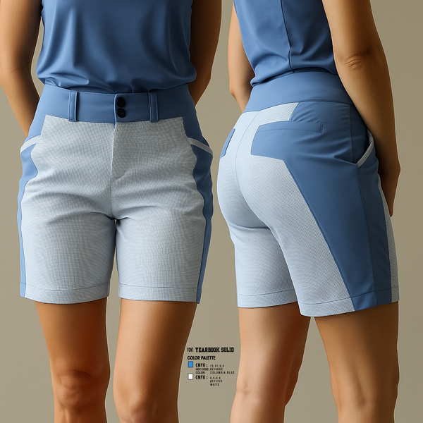 Womens Shorts, Moore County Golf, Golf, Teamtime, Team time, sublimation, custom sports apparel, team uniforms, spirit wear, spiritwear, sports uniforms, custom shirts, team store, custom team store, fundraiser sports, apparel fundraiser