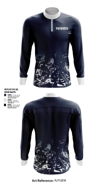 Patriots Quarter Zip Jacket - 5