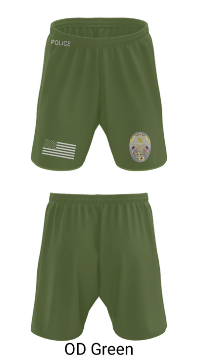 Miami Police Department 88232990 Athletic Shorts With Pockets - 47