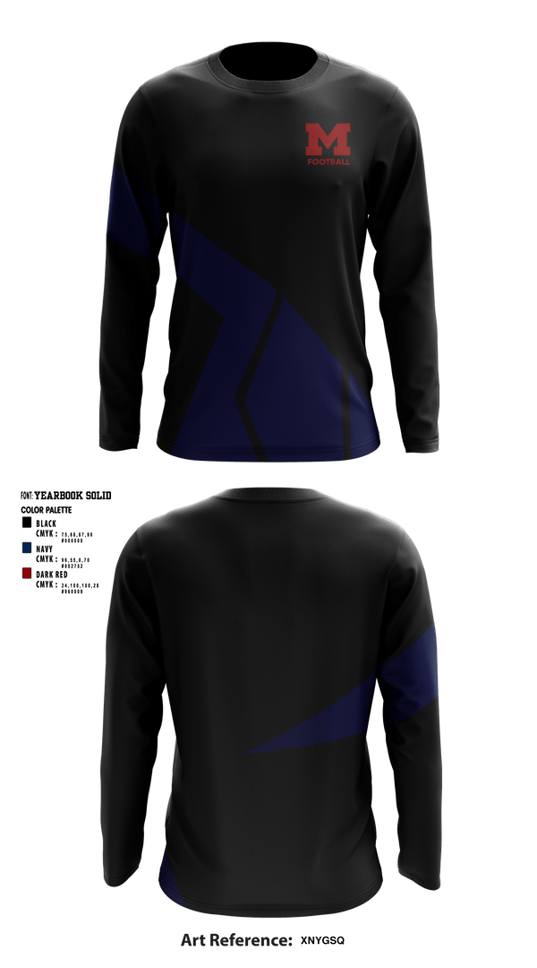 Long Sleeve Performance Shirt, Mason’s, Football, Teamtime, Team time, sublimation, custom sports apparel, team uniforms, spirit wear, spiritwear, sports uniforms, custom shirts, team store, custom team store, fundraiser sports, apparel fundraiser