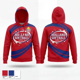 Hoodie, Holland Athletic Association, Softball, Teamtime, Team time, sublimation, custom sports apparel, team uniforms, spirit wear, spiritwear, sports uniforms, custom shirts, team store, custom team store, fundraiser sports, apparel fundraiser