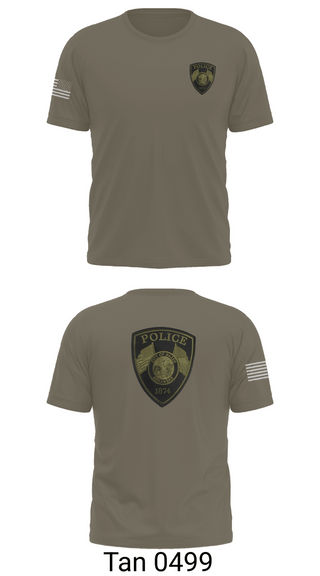Short Sleeve Performance Shirt, Hazen Police, Police, Teamtime, Team time, sublimation, custom sports apparel, team uniforms, spirit wear, spiritwear, sports uniforms, custom shirts, team store, custom team store, fundraiser sports, apparel fundraiser