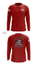 Bravo Company “Bulldogs” 31st Engineer Battalion 91447839 Long Sleeve Performance Shirt 101
