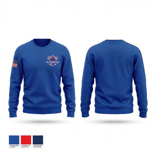 Crew Neck Sweatshirt, Superior Event Medical and Sales LLC, EMS/EMT, Teamtime, Team time, sublimation, custom sports apparel, team uniforms, spirit wear, spiritwear, sports uniforms, custom shirts, team store, custom team store, fundraiser sports, apparel fundraiser