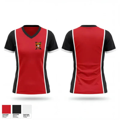 Region 1398 Arsenal 92896117 Women's Short Sleeve V-neck Shirt - 2