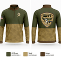 Mille Lacs County SWAT 9988165 Quarter Zip Jacket - 1