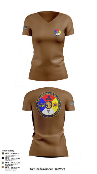 Womens Short Sleeve Vneck Shirt, CLDJ N37, , Teamtime, Team time, sublimation, custom sports apparel, team uniforms, spirit wear, spiritwear, sports uniforms, custom shirts, team store, custom team store, fundraiser sports, apparel fundraiser