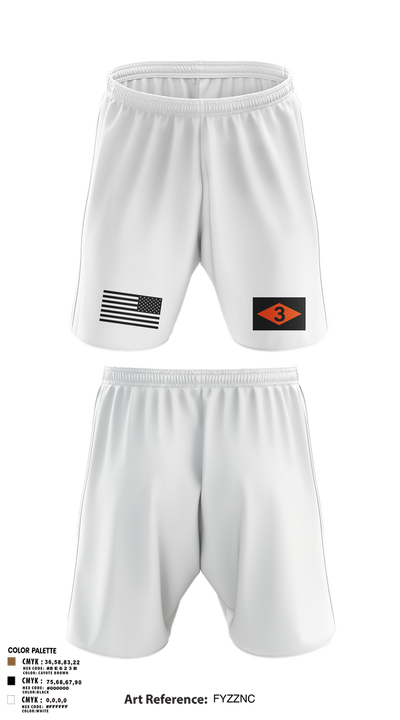 3rd battalion 75th ranger regiment 5032720 Athletic Shorts With Pockets - 5