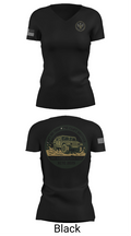 A 1/111 Field Artillery 90044147 Women's Short Sleeve V-neck Shirt - 27
