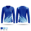 Philadelphia Falcons 74311906 Women's Long Sleeve V-neck Shirt - 1