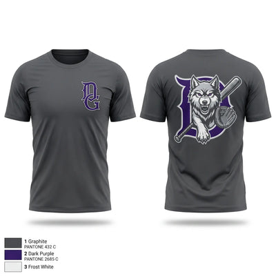 Dungeness Greywolves Short Sleeve Performance Shirt - 1