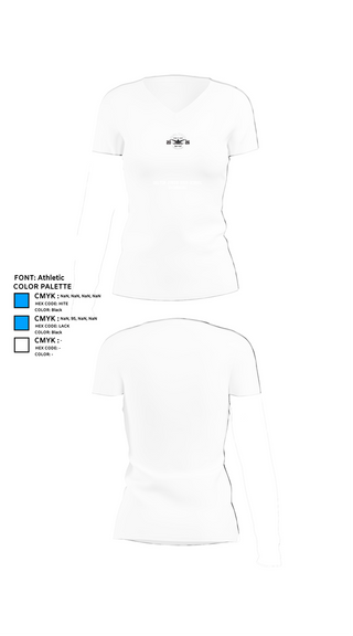 Womens Short Sleeve Vneck Shirt, Dalton Junior High School Swimming, Swimming, Teamtime, Team time, sublimation, custom sports apparel, team uniforms, spirit wear, spiritwear, sports uniforms, custom shirts, team store, custom team store, fundraiser sports, apparel fundraiser