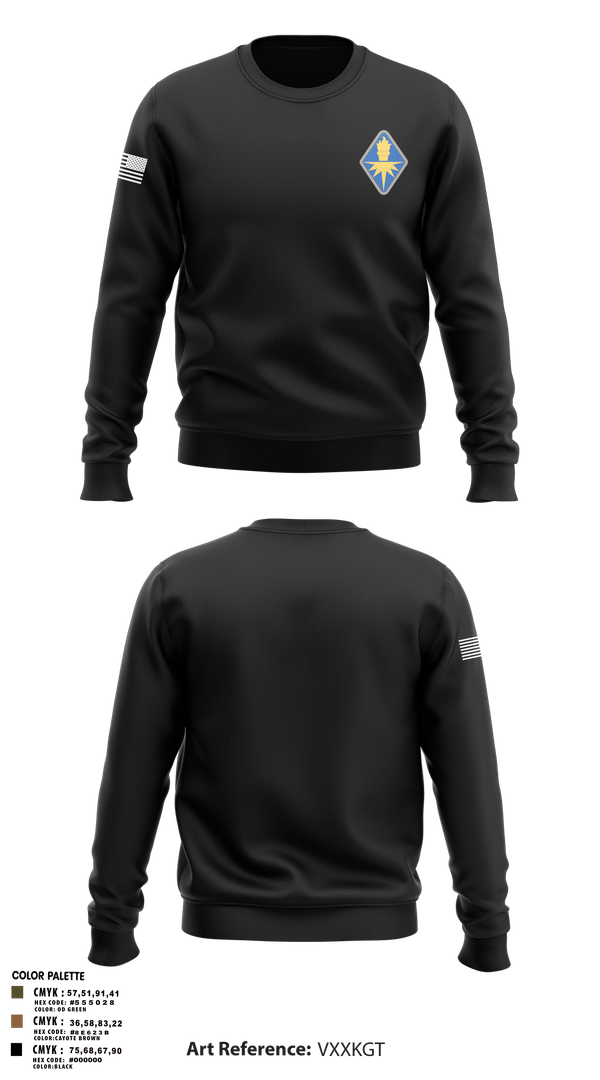 Crew Neck Sweatshirt, USAICOE, Army, Teamtime, Team time, sublimation, custom sports apparel, team uniforms, spirit wear, spiritwear, sports uniforms, custom shirts, team store, custom team store, fundraiser sports, apparel fundraiser