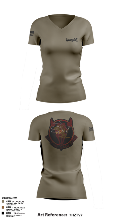 B Co. 2-147 87495418 Women's Short Sleeve V-neck Shirt - 8