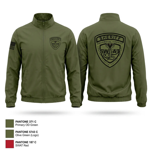 Windbreaker, Anderson County Swat, Police, Teamtime, Team time, sublimation, custom sports apparel, team uniforms, spirit wear, spiritwear, sports uniforms, custom shirts, team store, custom team store, fundraiser sports, apparel fundraiser