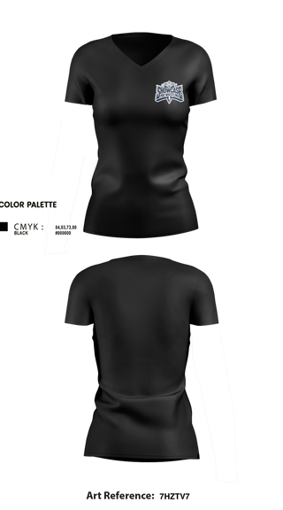 Womens Short Sleeve Vneck Shirt, Showcase Pro Wrestling, Wrestling, Teamtime, Team time, sublimation, custom sports apparel, team uniforms, spirit wear, spiritwear, sports uniforms, custom shirts, team store, custom team store, fundraiser sports, apparel fundraiser