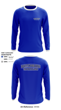 The Hotchkiss School / Hotchkiss Wrestling / Bearcats 19721687 Long Sleeve Rash Guard Shirt - 4