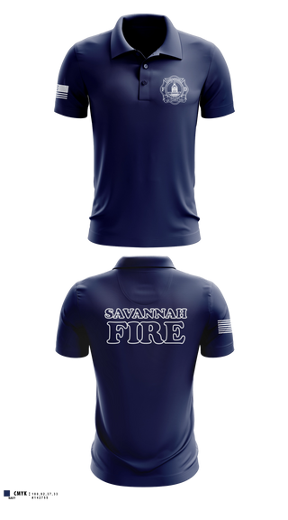 Short Sleeve Performance Polo, Engine 8, Fire Department, Teamtime, Team time, sublimation, custom sports apparel, team uniforms, spirit wear, spiritwear, sports uniforms, custom shirts, team store, custom team store, fundraiser sports, apparel fundraiser