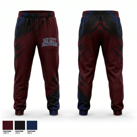 Sweatpants, Bay city panthers, Softball, Teamtime, Team time, sublimation, custom sports apparel, team uniforms, spirit wear, spiritwear, sports uniforms, custom shirts, team store, custom team store, fundraiser sports, apparel fundraiser