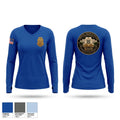 Federal Reserve Law Enforcement Unit Women's Long Sleeve V-neck Shirt - 1