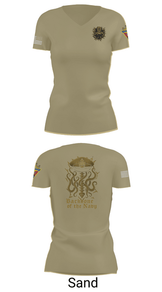 Womens Short Sleeve Vneck Shirt, NAS Patuxent River, , Teamtime, Team time, sublimation, custom sports apparel, team uniforms, spirit wear, spiritwear, sports uniforms, custom shirts, team store, custom team store, fundraiser sports, apparel fundraiser