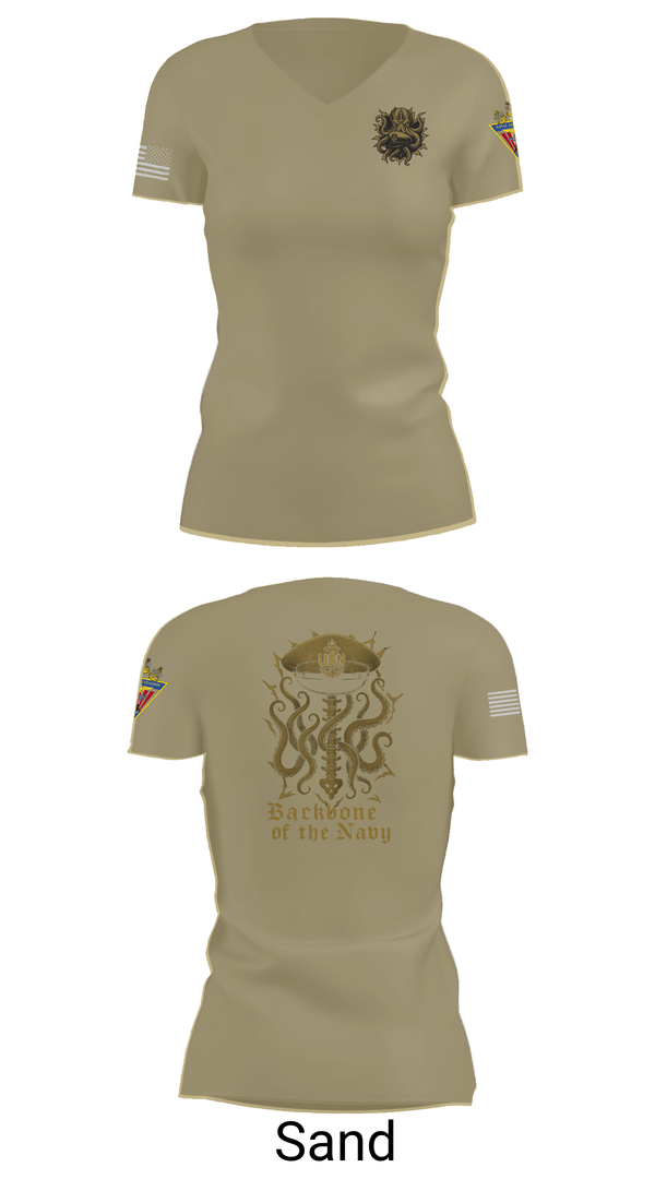 Womens Short Sleeve Vneck Shirt, NAS Patuxent River, , Teamtime, Team time, sublimation, custom sports apparel, team uniforms, spirit wear, spiritwear, sports uniforms, custom shirts, team store, custom team store, fundraiser sports, apparel fundraiser