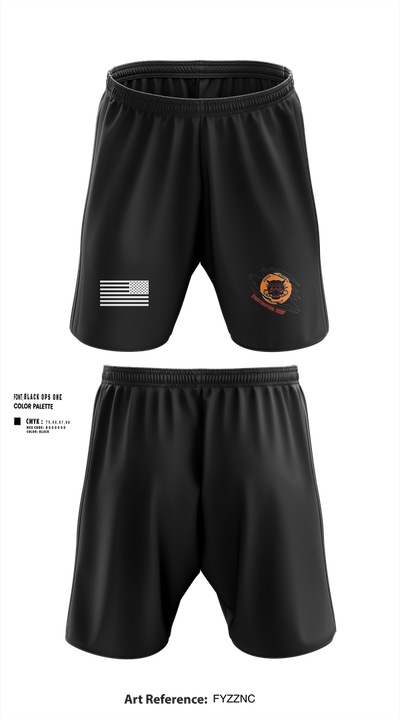 434th FA BDE H2F 66050824 Athletic Shorts With Pockets - 100